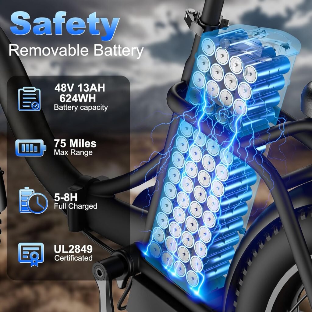 HiyViy foldable e-bike with removable battery
